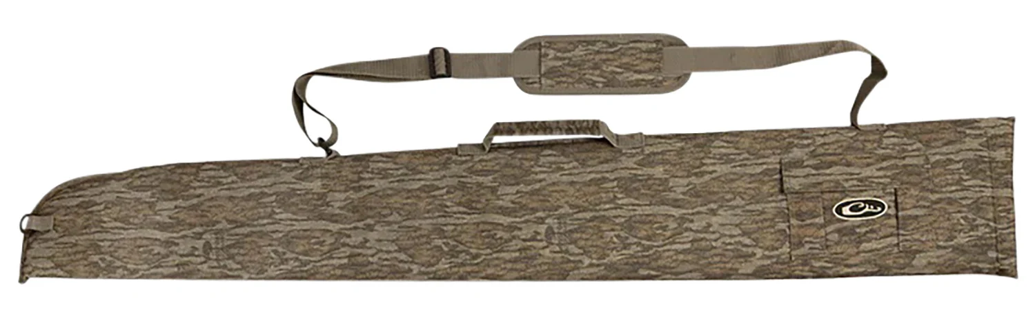 Drake Waterfowl DW3110006 Side-Opening Shotgun Case Exterior Choke Tube Pocket, Carry Handles/Adj. Strap, Hanging D-Ring