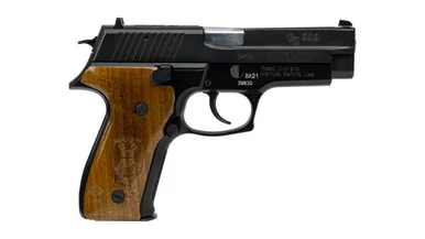 Zastava Arms CZ999SC 9mm 4.25" Chrome Lined Barrel 15+1 Black/Engraved Walnut Grips